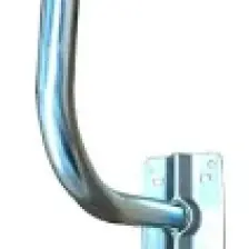 Sab L Anten Ayak Paslanmaz Galvaniz 30Cm Bükme