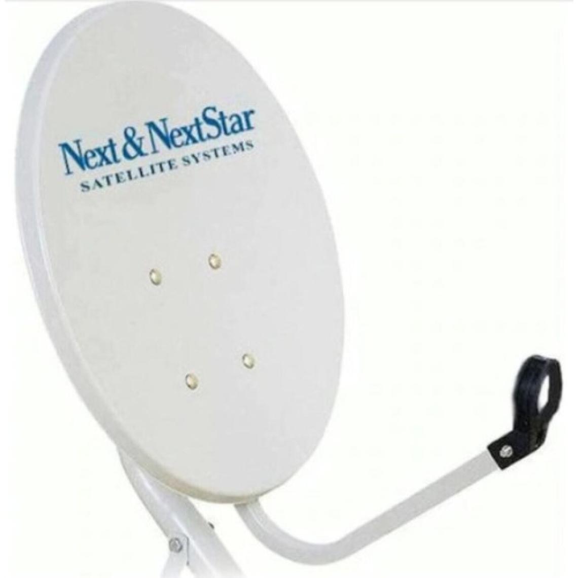 Next NextStar 70CM Çanak Anten Set Çanak Anten+Lnb1(Tekli)+10 Metre Kablo -Tekli Lnb