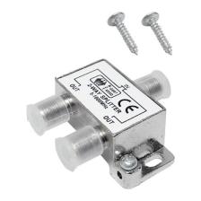 Alfais 4818 2 li Uydu Çanak Splitter Kablo TV Rg6 Anten Çoklayıcı Dağıtıcı