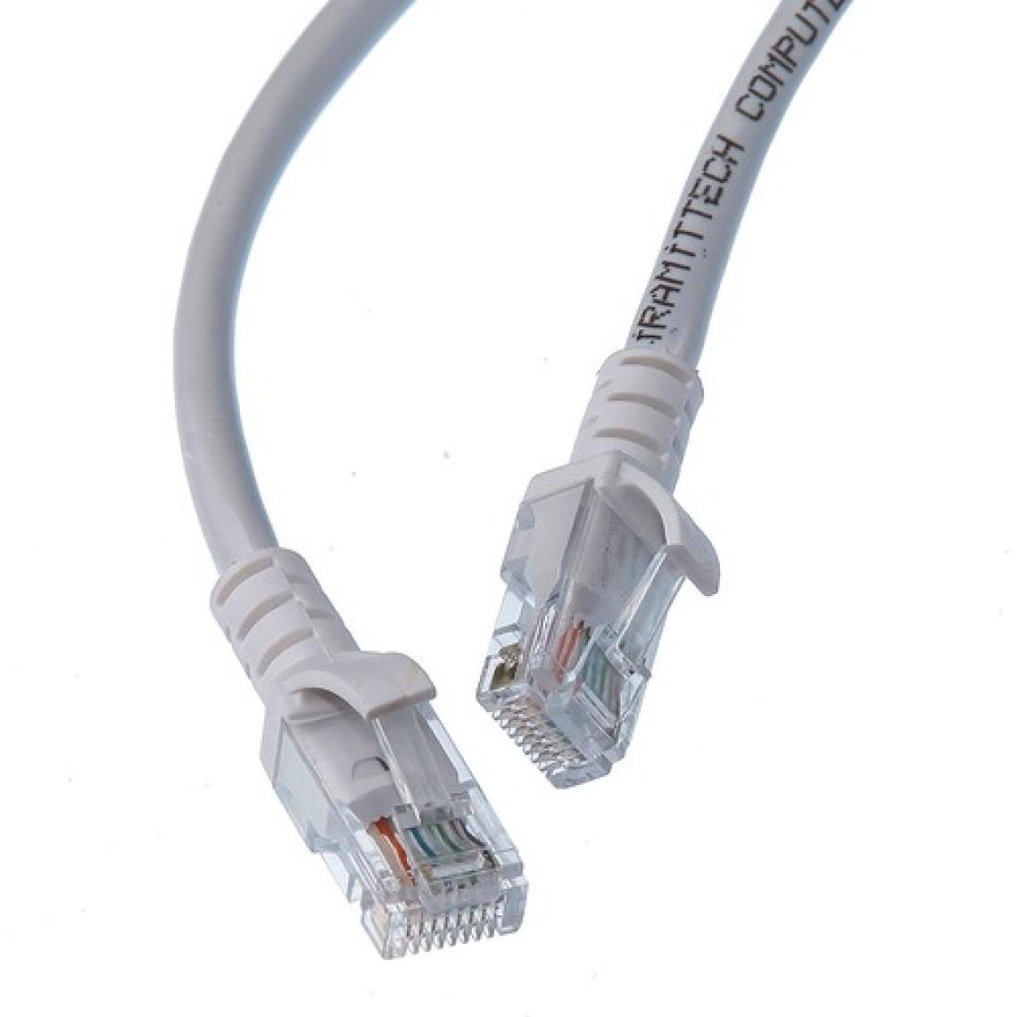 Tek-İş Cat5 Network Uyumlu  Ethernet Internet Kablosu RJ45 - RJ45 10 Metre Patch Kablo