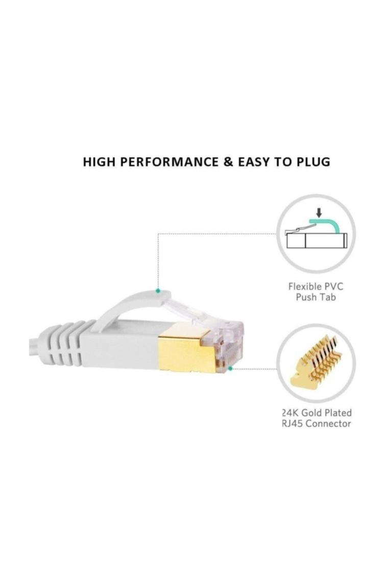 Alfais 4262 10 m CAT7 Patch Kablo