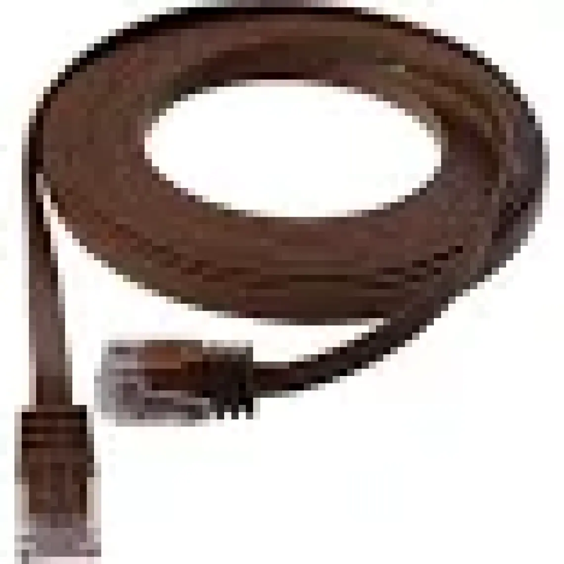 IRENIS CAT6 Yassı Ethernet (Network, LAN) Kablosu, Kahverengi, 15 metre