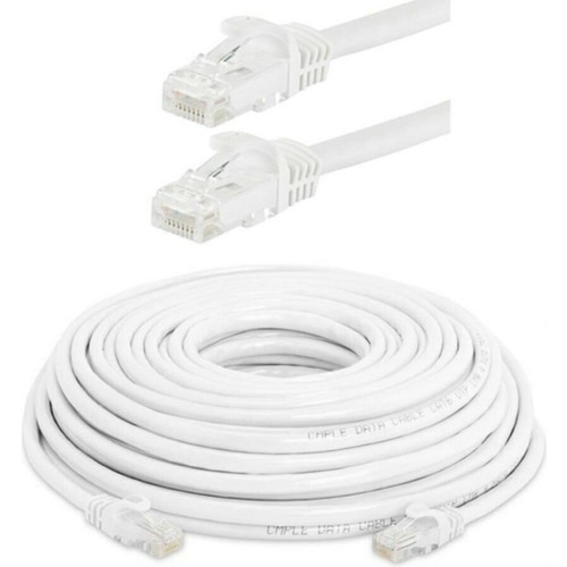 Tek-İş Cat6 Network Internet Ethernet Bilgisayar Kablosu RJ45 - RJ45 10 Metre Patch Kablo