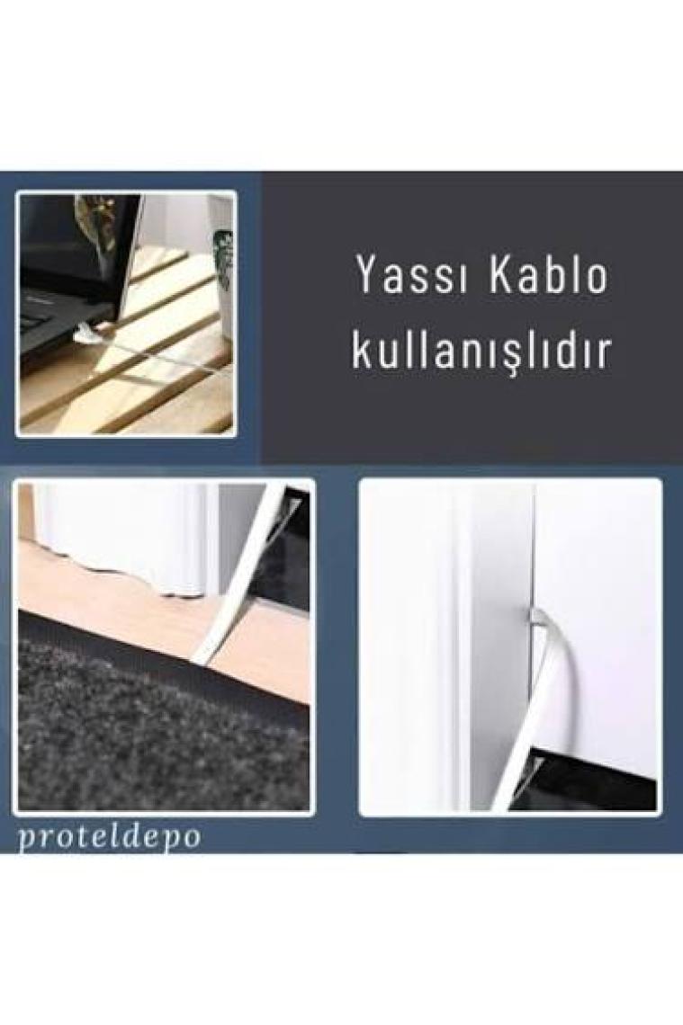 IRENIS CAT6 Yassı Ethernet (Network, LAN) Kablosu, Sarı, 2 metre