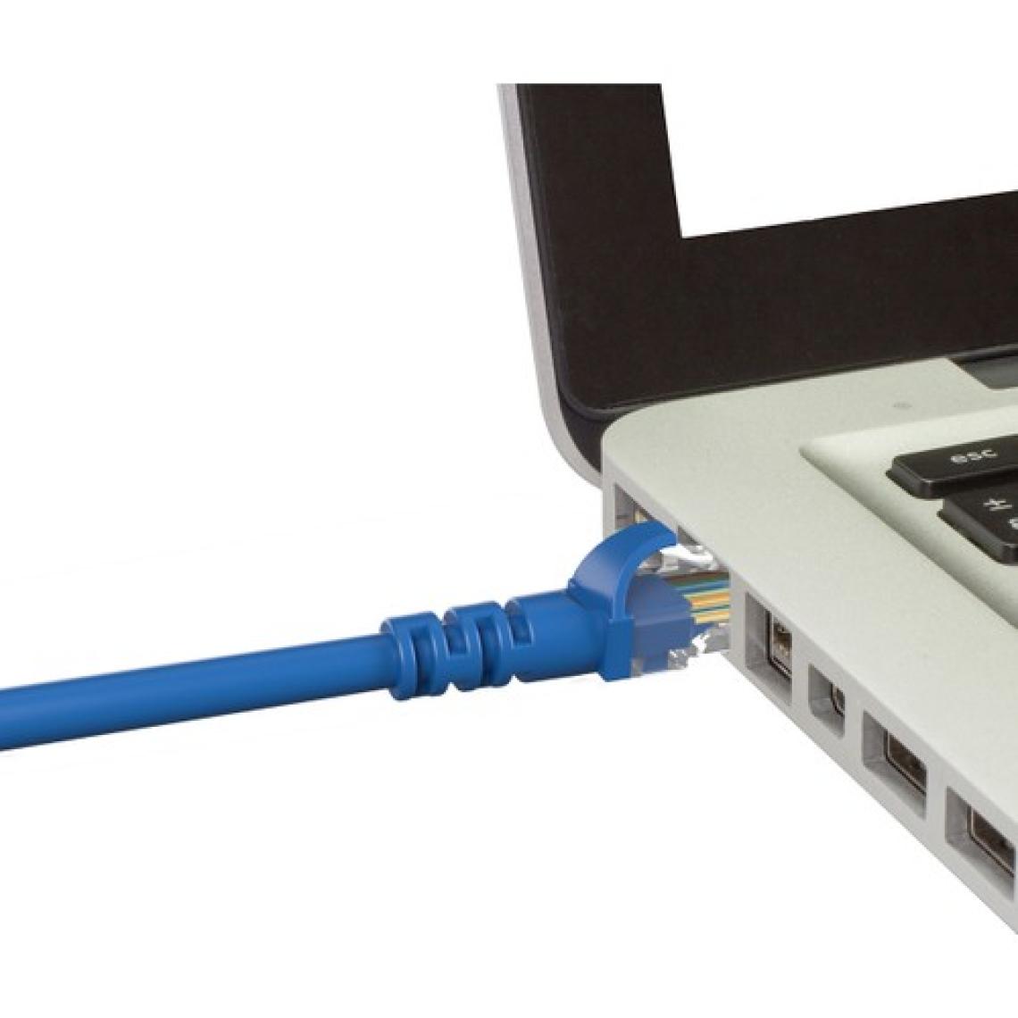 Derkab CAT6 Network-Ağ-Ethernet Kablosu Mavi