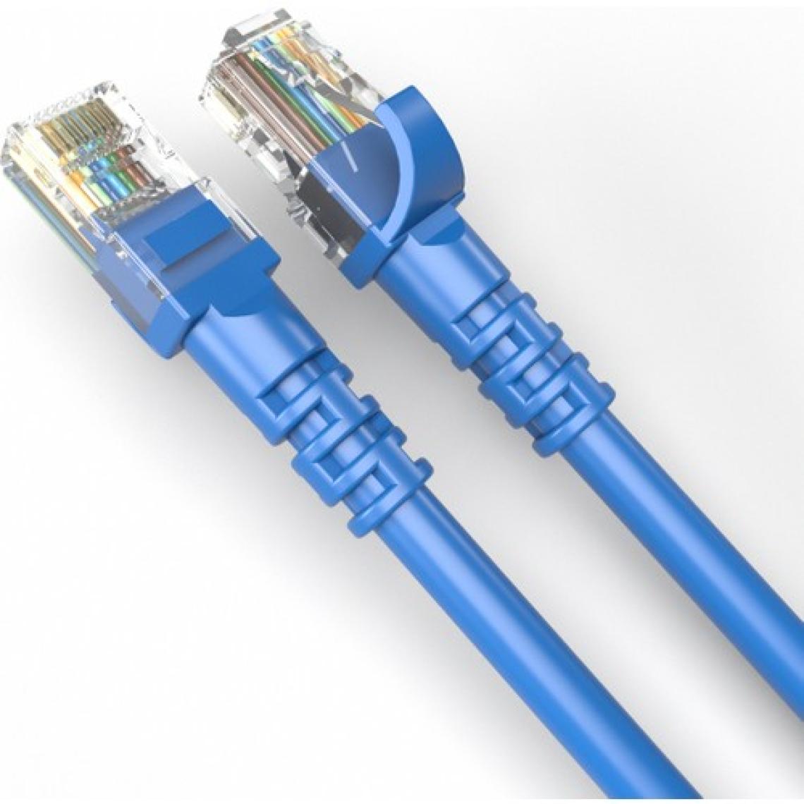 Derkab CAT6 Network-Ağ-Ethernet Kablosu Mavi