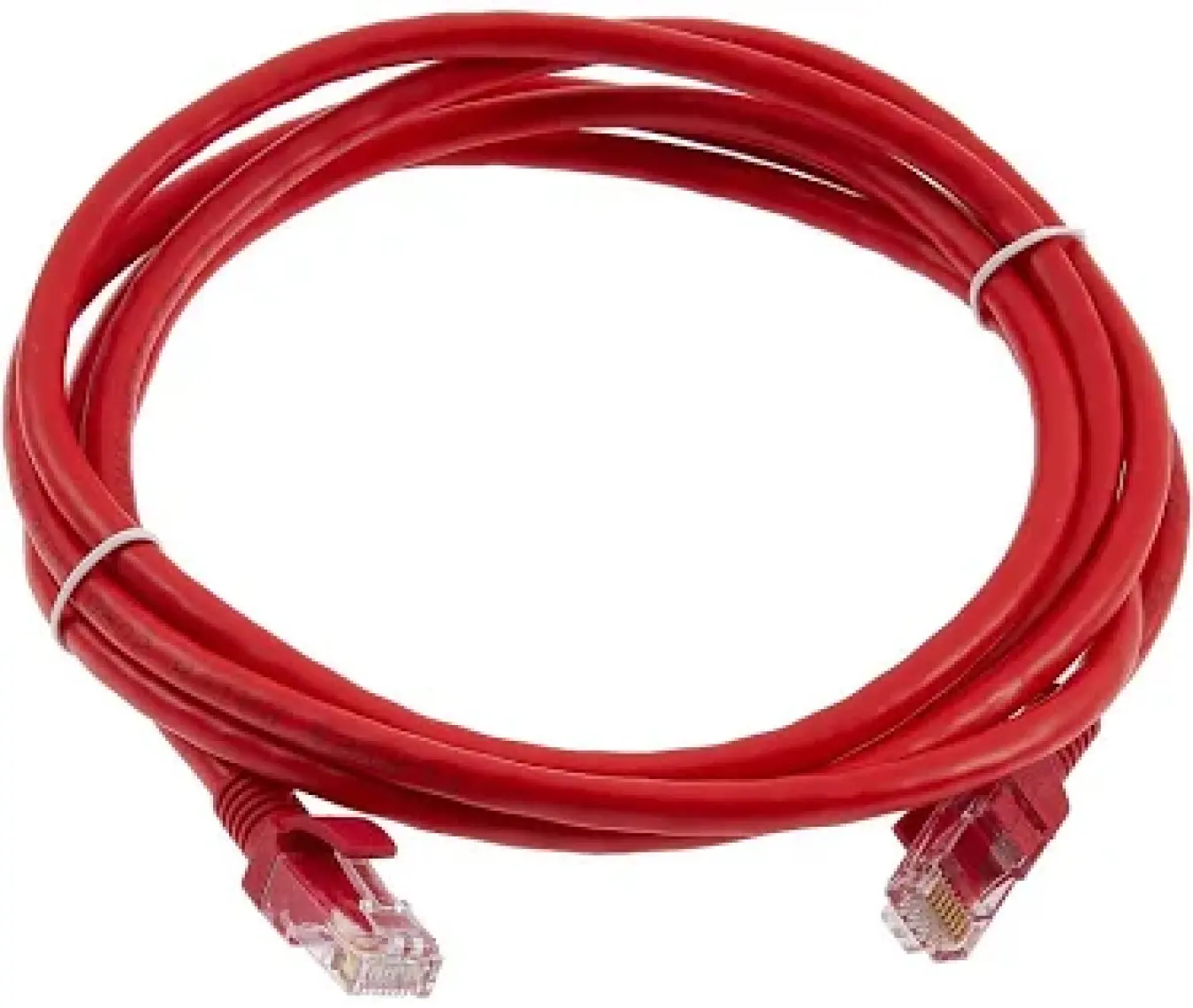 Flaxes FNK-602K 2 Mt CAT6 (Patch) Network Kablosu Kırmızı