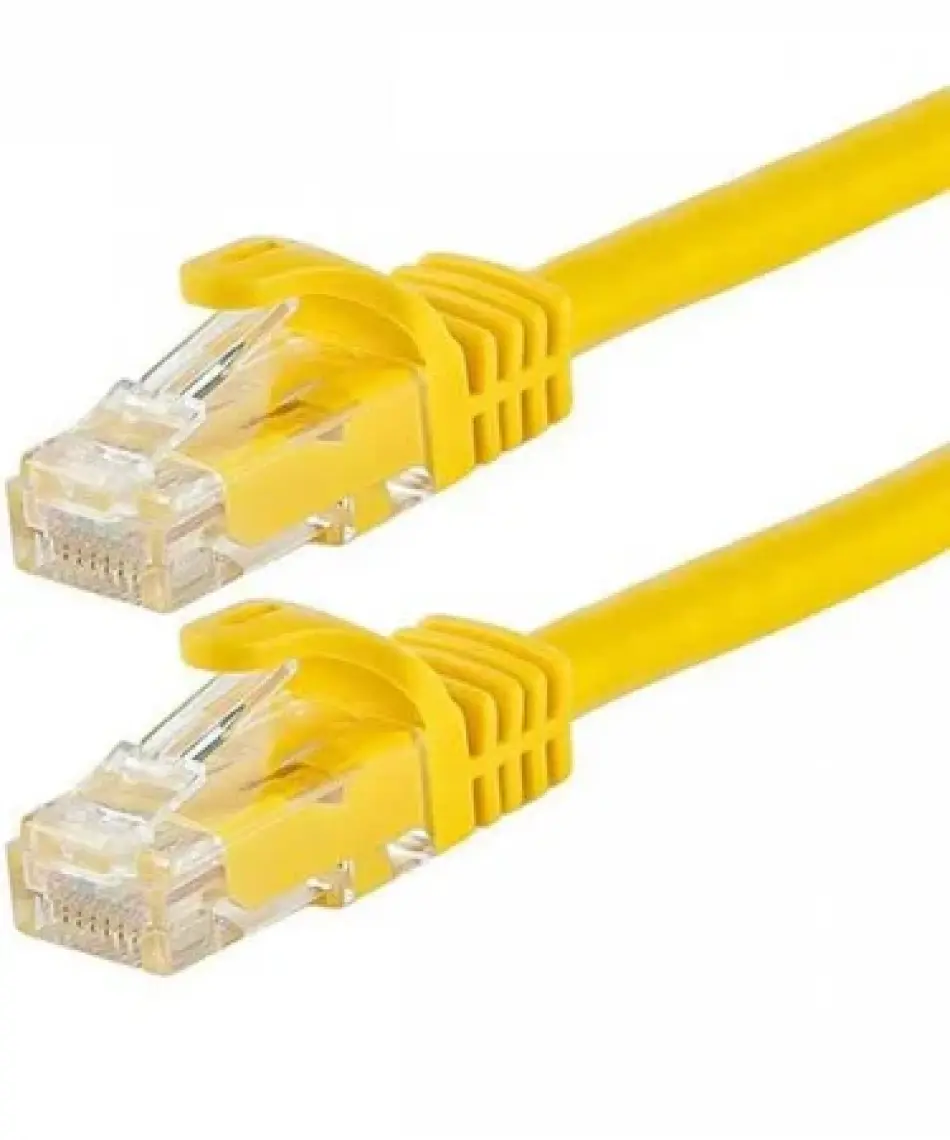 Flaxes FNK-605S 5 Mt CAT6 (Patch) Network Kablosu Sarı