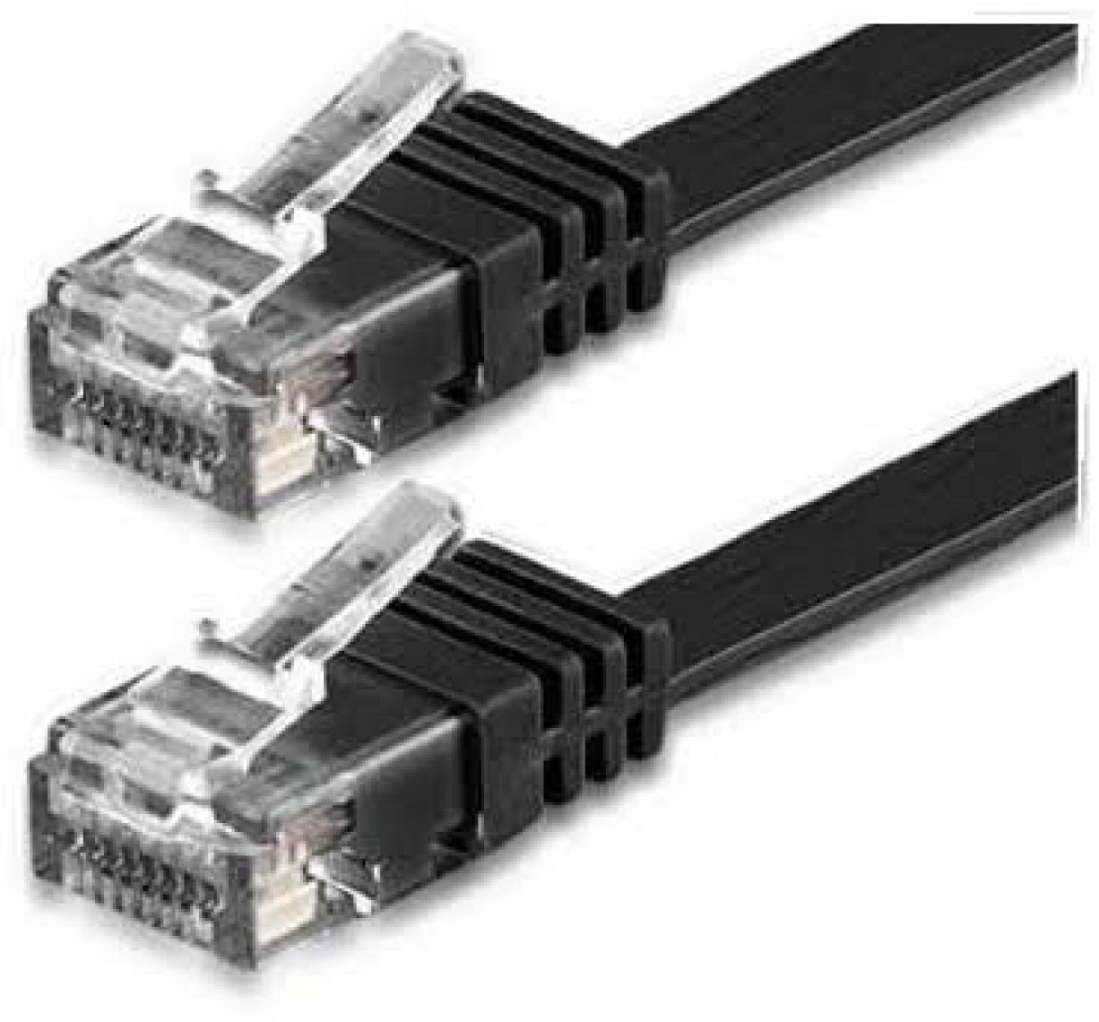 IRENIS CAT6 Yassı Ethernet (Network, LAN) Kablosu, Mavi, 2 metre