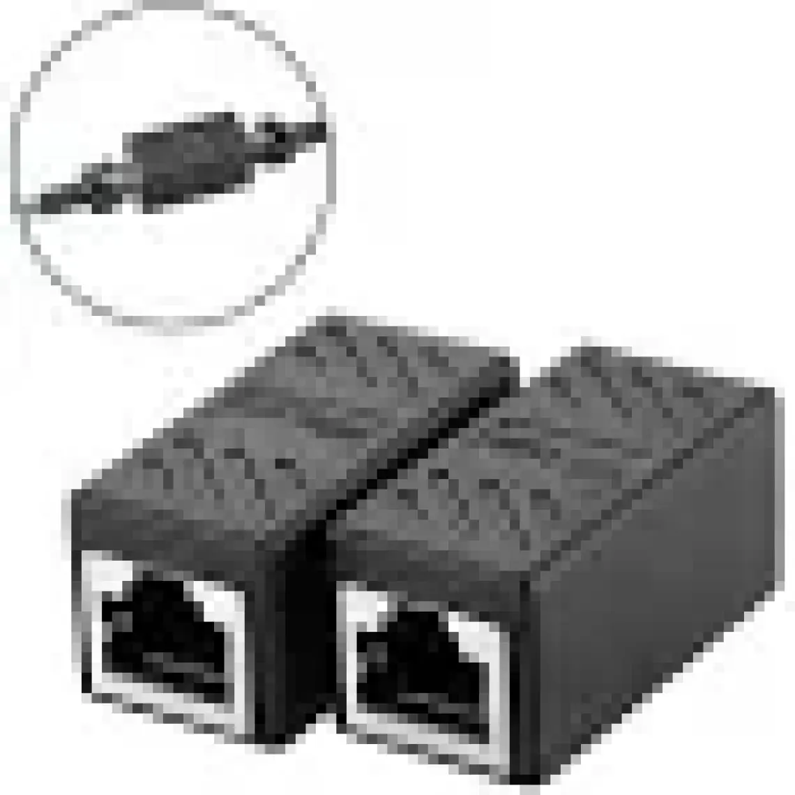 Boblov Rj 45 Dişi Dişi CAT5E/CAT6 Ethernet Lan Ağı Birleştirici Ara Aparatı