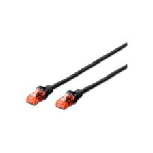 Digitus DK-1617-020 U-UTP 2 m Siyah CAT6 Patch Kablo