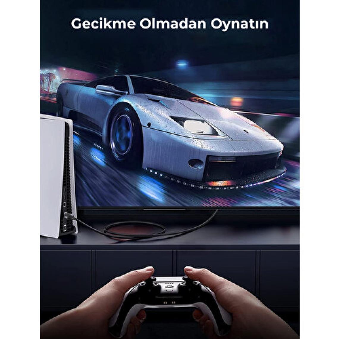 Bix C8S08 RJ-45 Ethernet Kablosu 40Gbps Veri Aktarımı 2000Mhz Bant Genişliği STP Kablo PVC Kaplama PS5 Xbox One Switch Modem Yönlendirici vb. İle Uyumlu