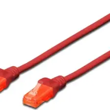 Assmann Digitus DK-1617-050/R 5 mt Cat6 AWG26/7 U/utp Lszh Kırmızı Patch Cord Kablo