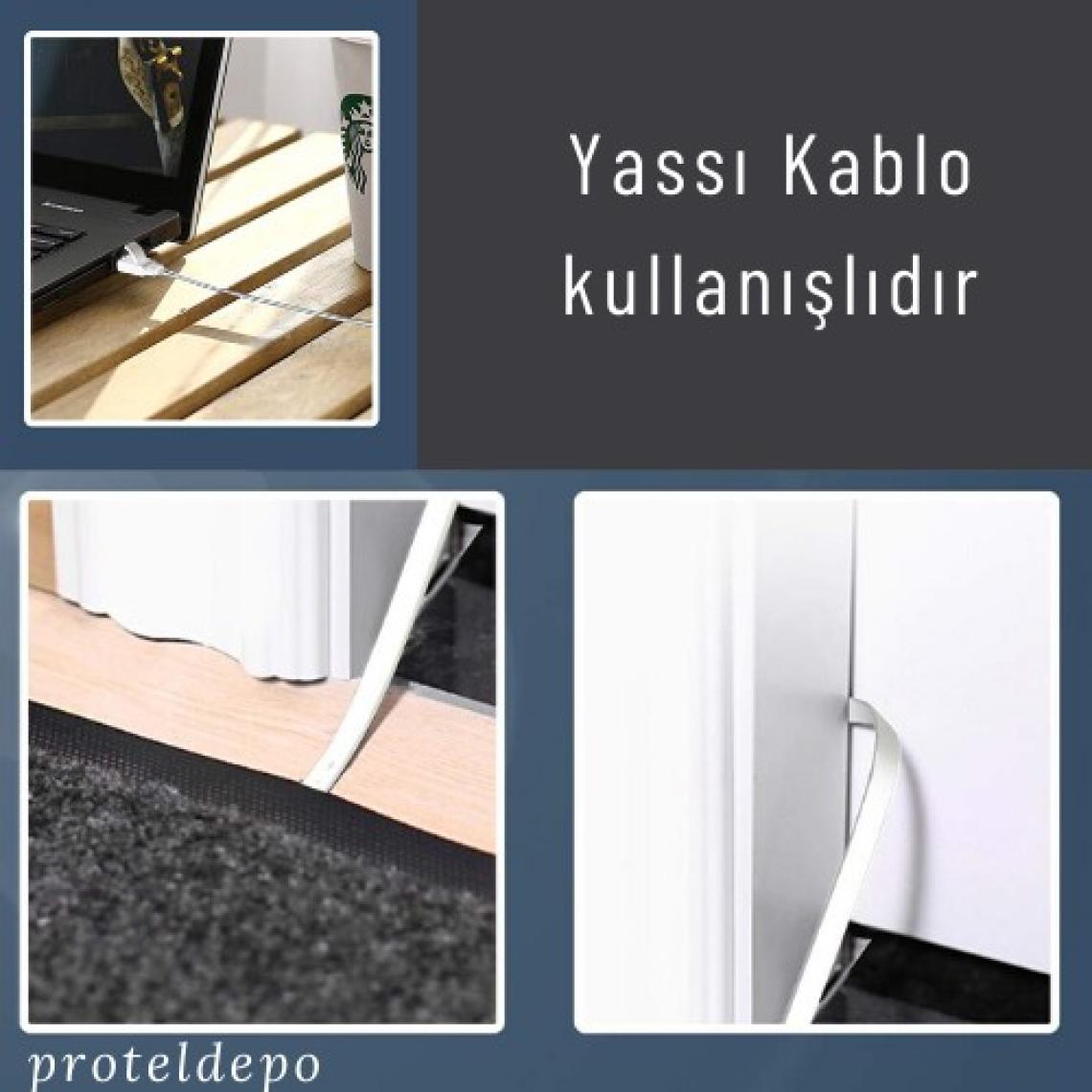 IRENIS CAT6 Yassı Ethernet (Network, LAN) Kablosu, Gri, 5 metre