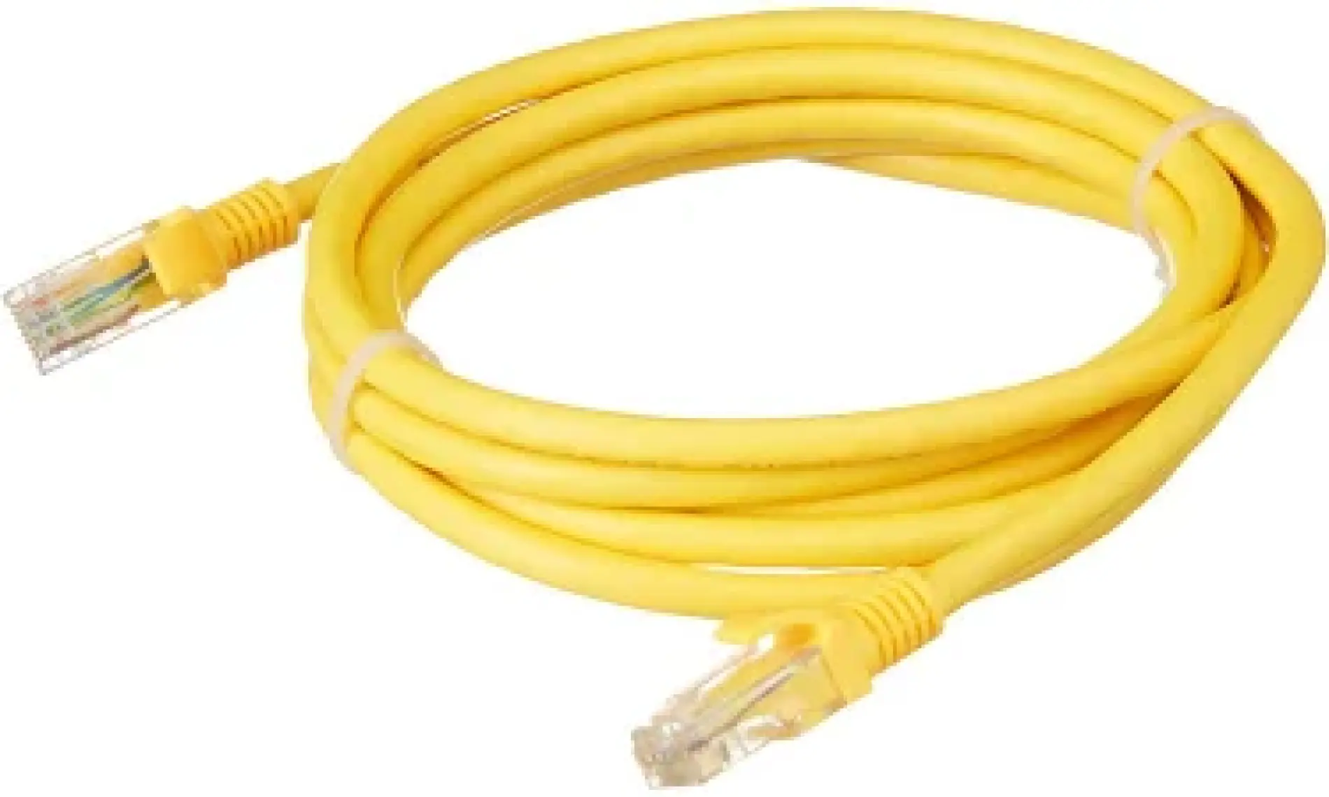 Flaxes FNK-602S 2 Mt CAT6 (Patch) Network Kablosu Sarı