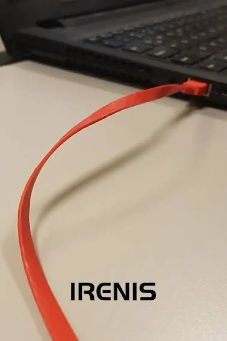 IRENIS CAT6 Yassı Ethernet (Network, LAN) Kablosu, Sarı, 50 cm