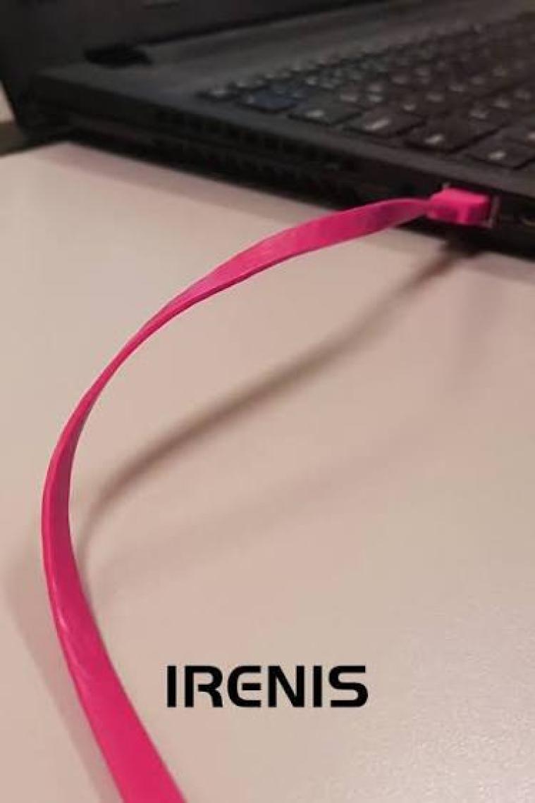 IRENIS CAT6 Yassı Ethernet (Network, LAN) Kablosu, Mavi, 7.50 metre