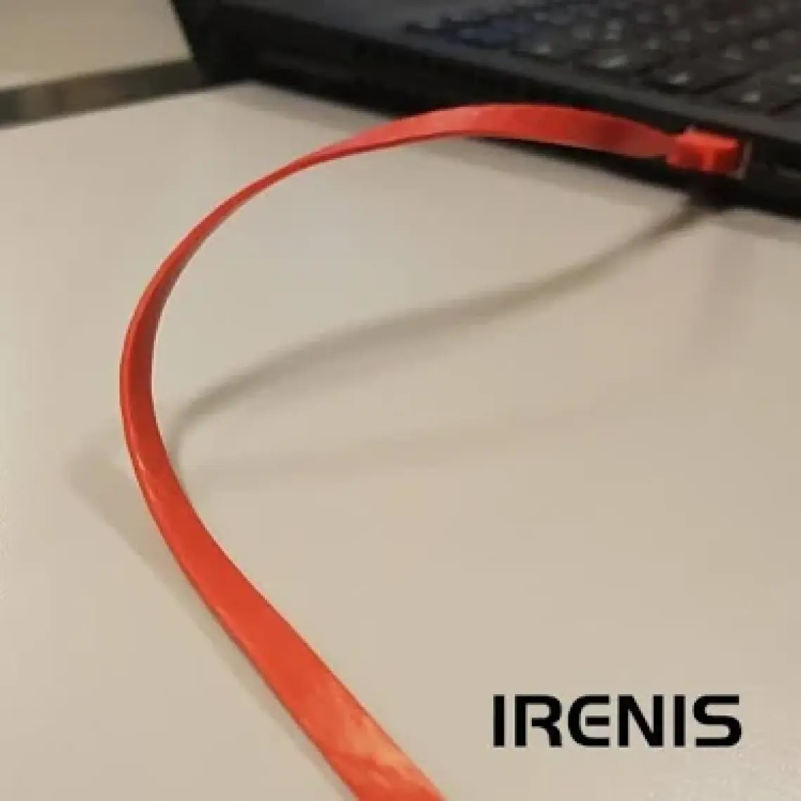 IRENIS CAT6 Yassı Ethernet (Network, LAN) Kablosu, Yeşil, 50 cm