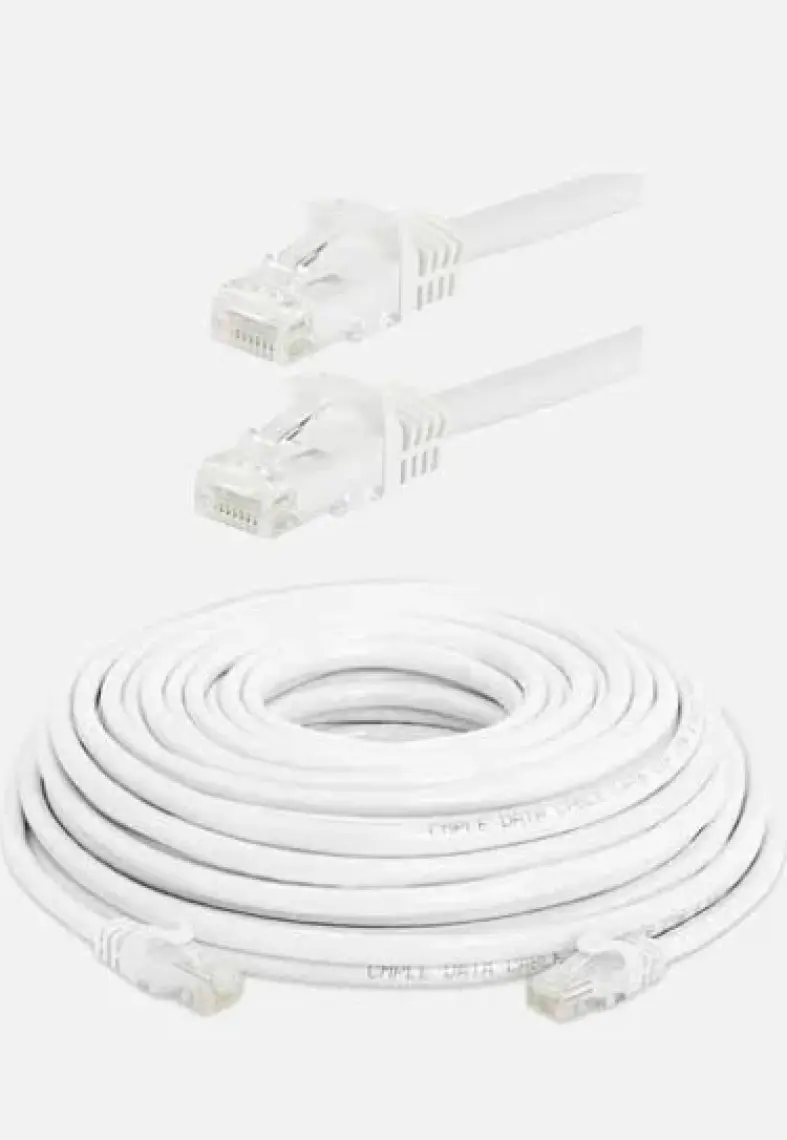 Tek-İş Cat6 Network Internet Ethernet Bilgisayar Kablosu RJ45 - RJ45 15 Metre Patch Kablo