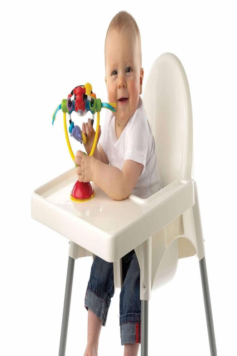 Vakumlu Mama Sandalyesi Oyuncağı Çıngırak Diş Kaşıyıcı