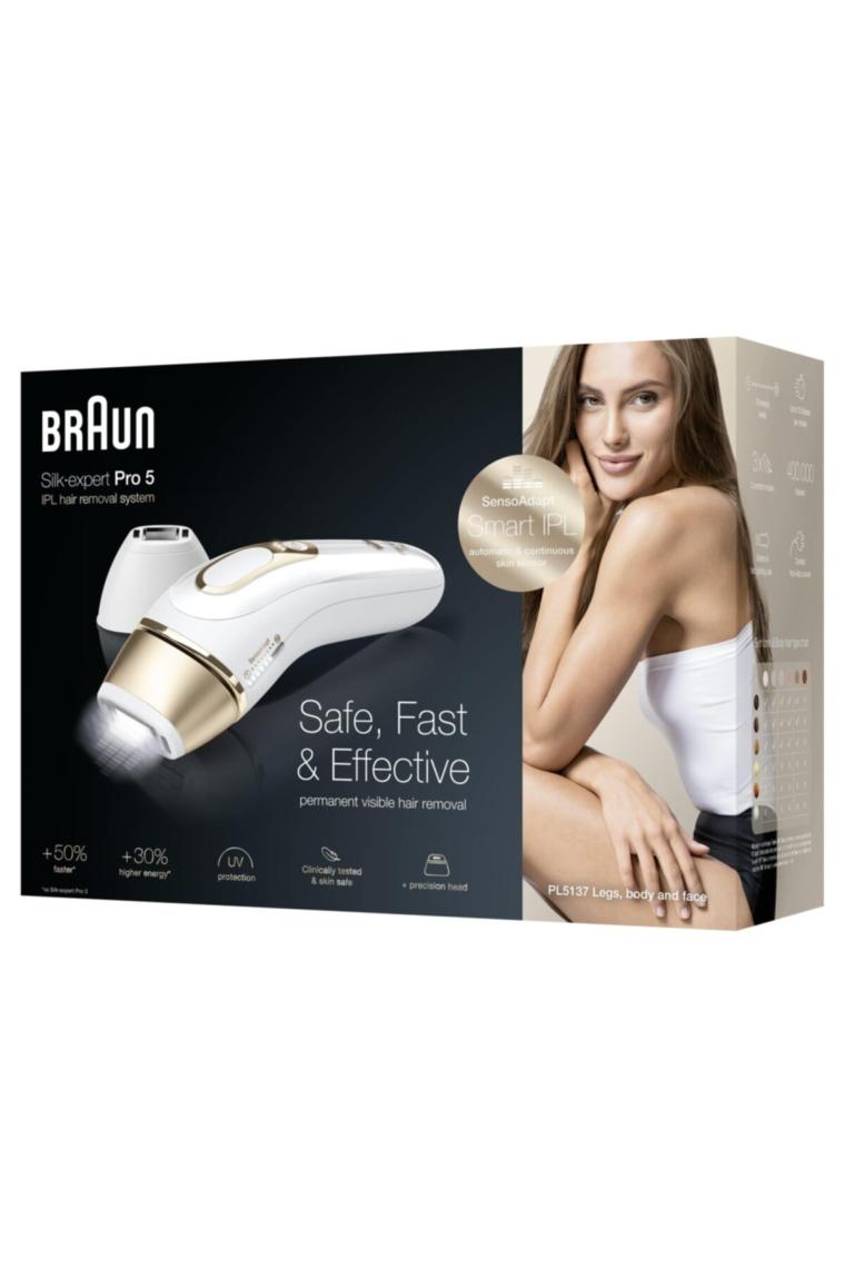 Silk·expert Pro5 Pl5137 Yeni Nesil Lazer Epilasyon, Ek Hassas Bölge Ataçmanı,