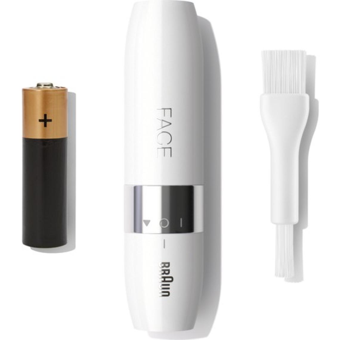 Braun Face FS1000 Mini Tüy Dökücü Kadın, Elektrikli Yüz Tüy Alma, Hızlı ve Kolay, Bıyık, Çene