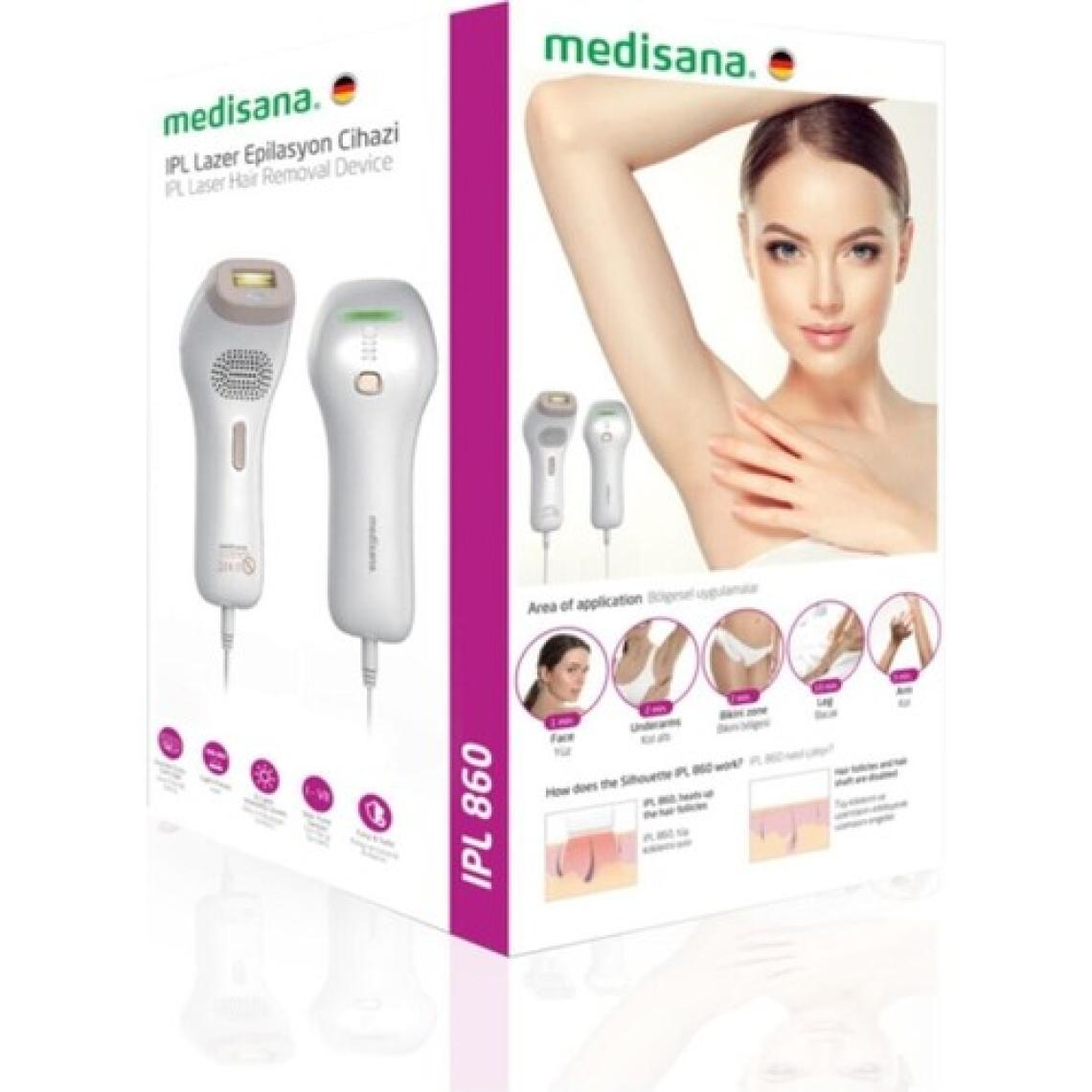 Medisana Ipl 860 Lazer Epilasyon Yüz Vücut Tüy Alma Cihazı