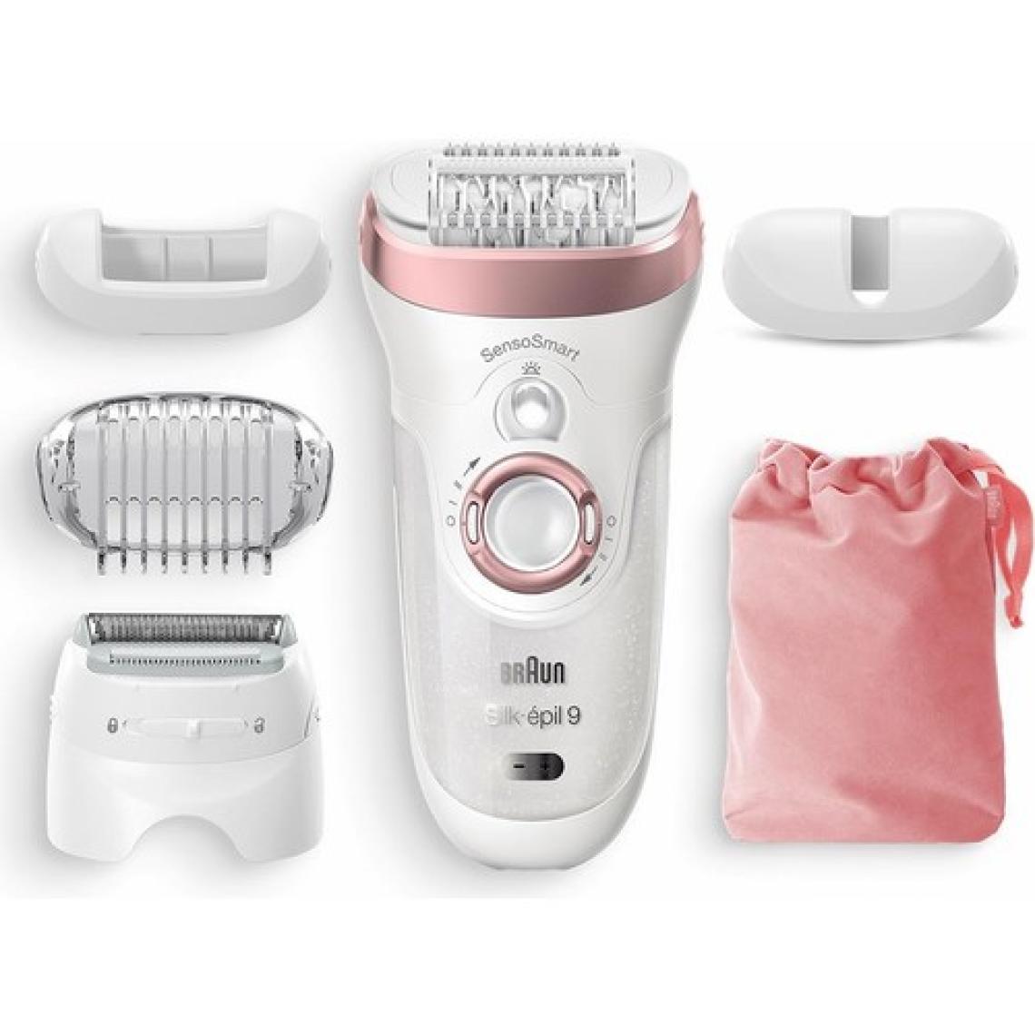 Braun Silk-Épil 9 9725 Sensosmart Kablosuz Islak&kuru 5 Ek Parçalı 2'si 1 Arada Epilatör