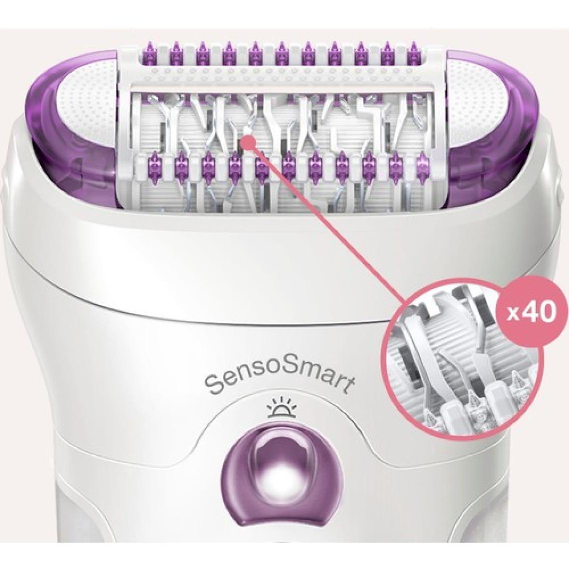 Braun Silk-épil 9 9710 SensoSmart Kablosuz Islak & Kuru 4 Ek Parçalı 2'si 1 Arada Epilatör