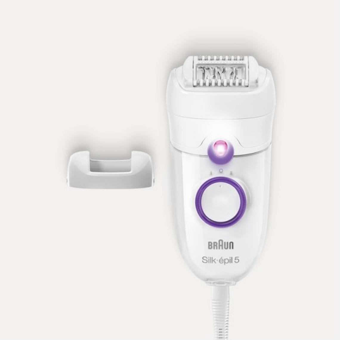 Braun Silk-épil 5 5505 Kablolu Kuru Kullanım Epilatör, Smartlight, Daraltıcı Başlık