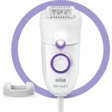 Braun Silk-épil 5 5505 Kablolu Kuru Kullanım Epilatör, Smartlight, Daraltıcı Başlık