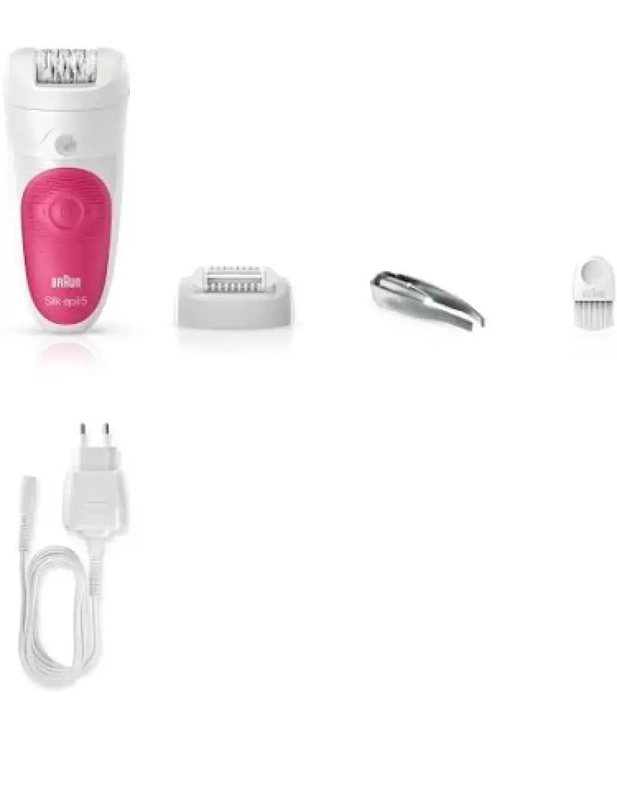 Braun Silk-épil 5 5531 Islak Ve Kuru Kablosuz Epilatör / Epilasyon, 3 adet ekstra ile
