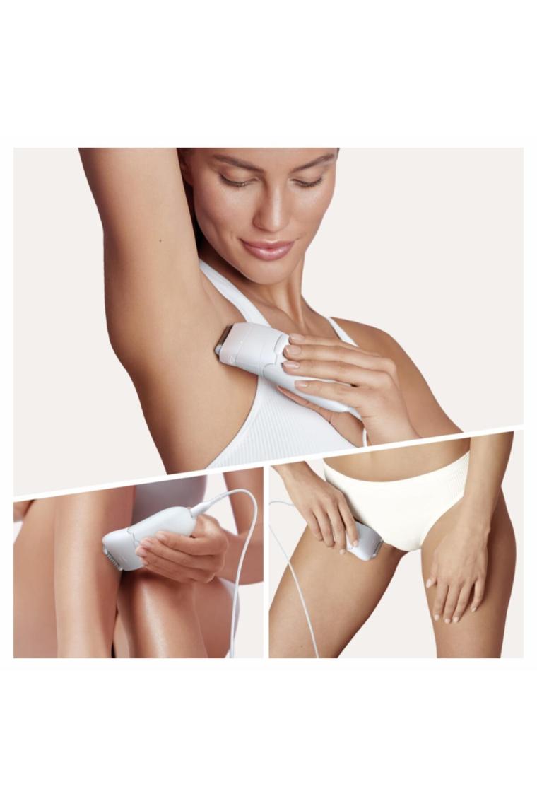 Silk-épil 5 5825 3'ü 1 Arada Kablolu Kuru Kullanım Epilatör Taşıma Çantası + 3 Ek Ataşman + Bi