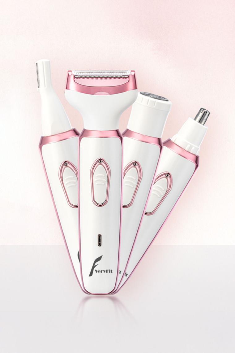Veryfit RF-3028  Epilatör 4 In 1 Arada Epilasyon Cihazı - Şarjlı  Tıraş Makinesi Kaş Burun Tüm Vücut Seti