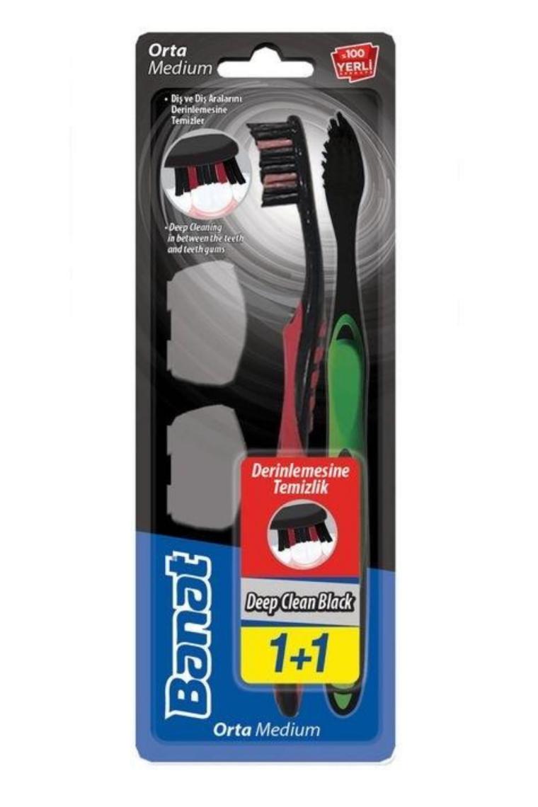 Deep Clean Black 2'li Diş Fırçası