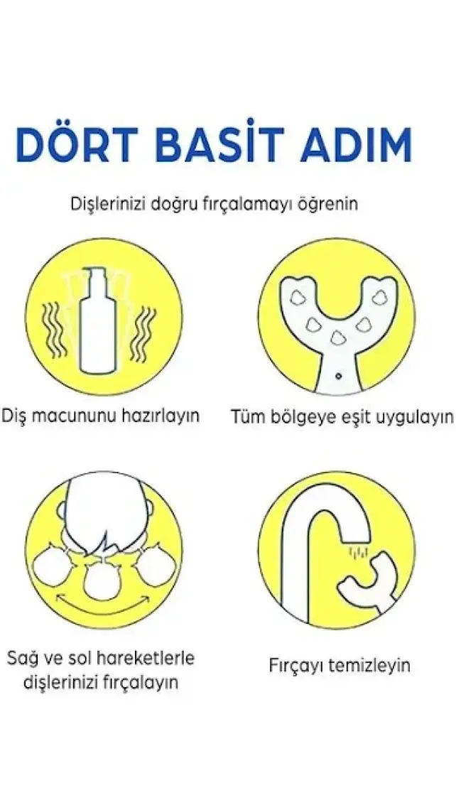 Mas Lord U Şekli Bebek Diş Fırçası 2'li