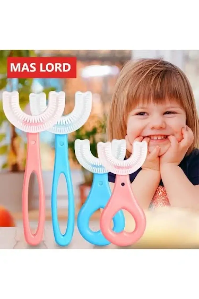 Mas Lord U Şekli Bebek Diş Fırçası 2'li