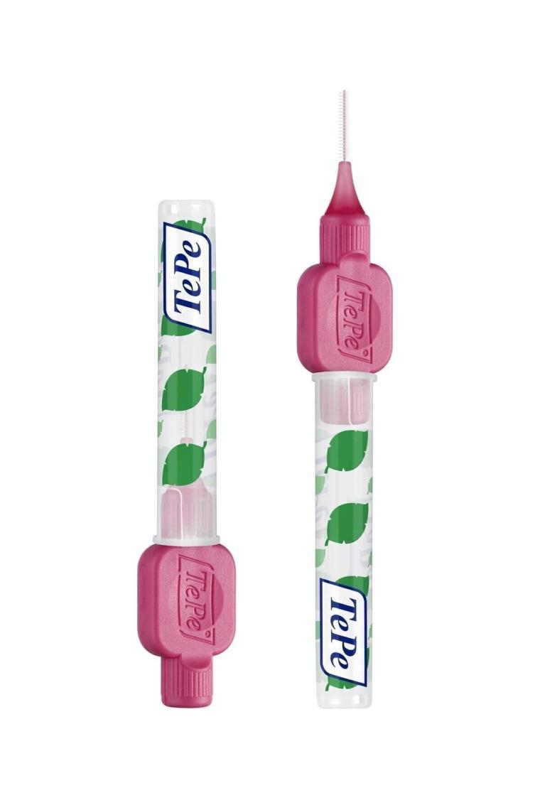 Interdental Brush Arayüz Fırçası Pembe 0.4 Mm 8 Li