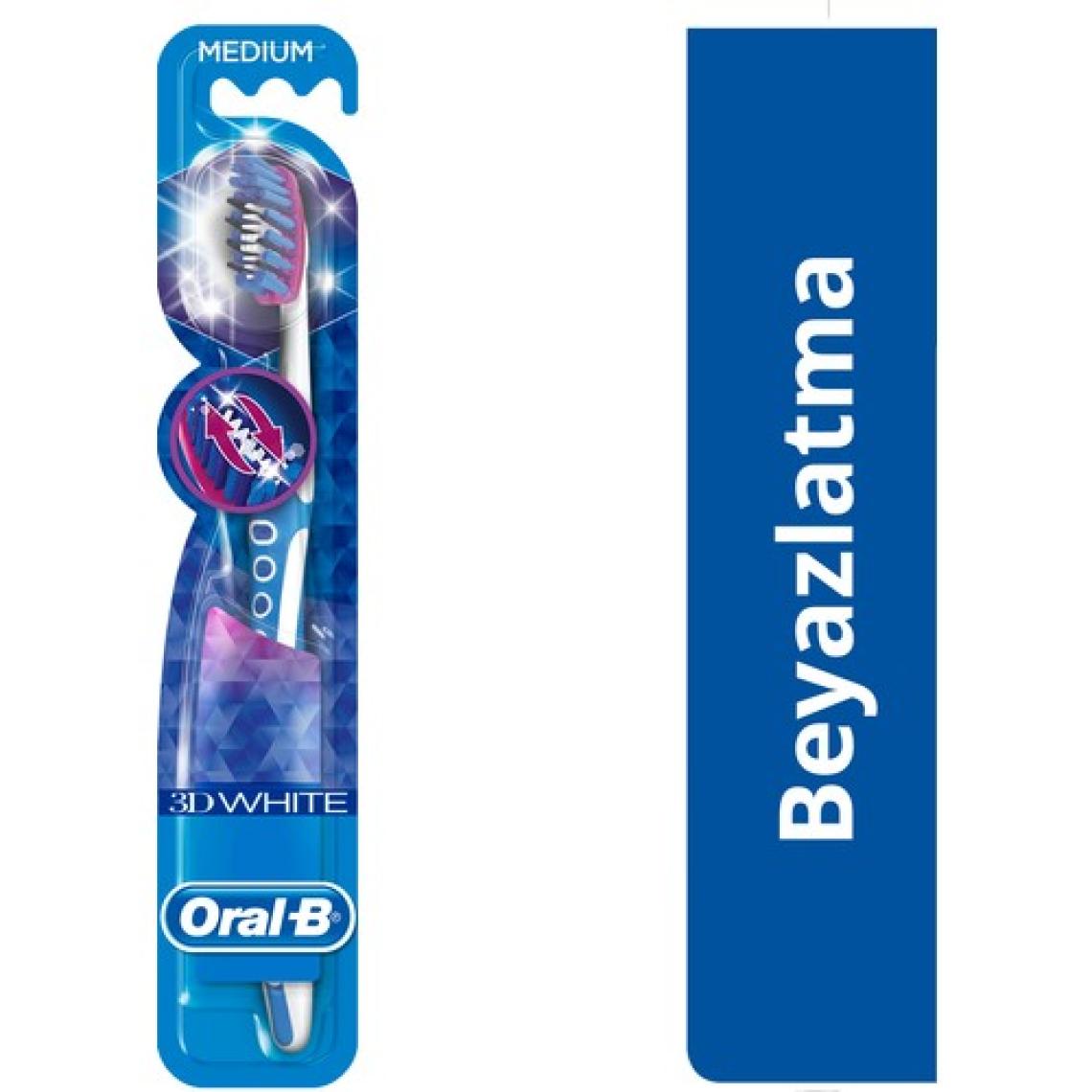 Oral-B Diş Fırçası Pro-Flex 3 Boyutlu Beyazlık Luxe Orta Boy (Medium)