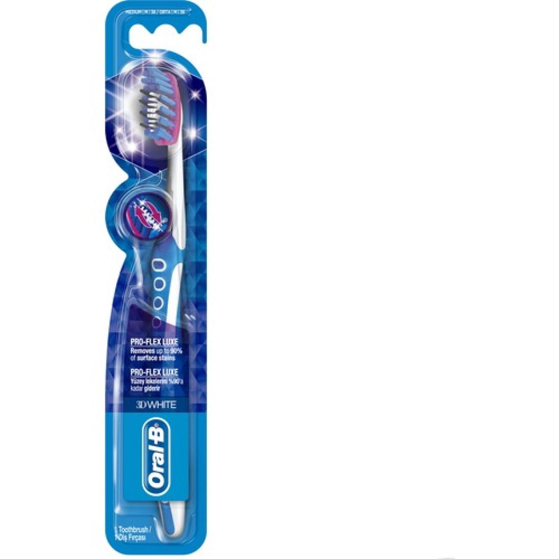 Oral-B Diş Fırçası Pro-Flex 3 Boyutlu Beyazlık Luxe Orta Boy (Medium)