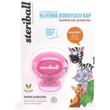 Steriball Diş Fırçası Koruma Kabı Çocuk Zebra