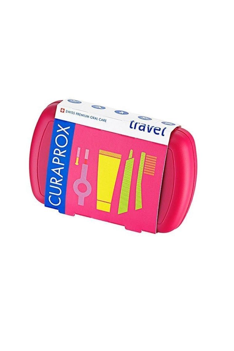 Curaprox 5460 Seyahat Seti - Kırmızı