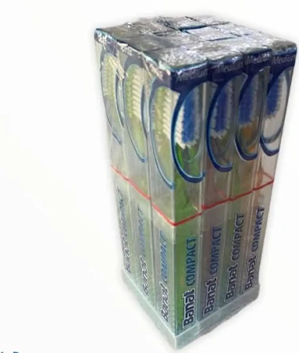 Banat Diş Fırçası Compact Orta-12'li Paket