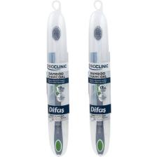 Difaş Pro Clinic Bamboo Charcoal Diş Fırçası - Muhafaza Kutulu (2 Adet)