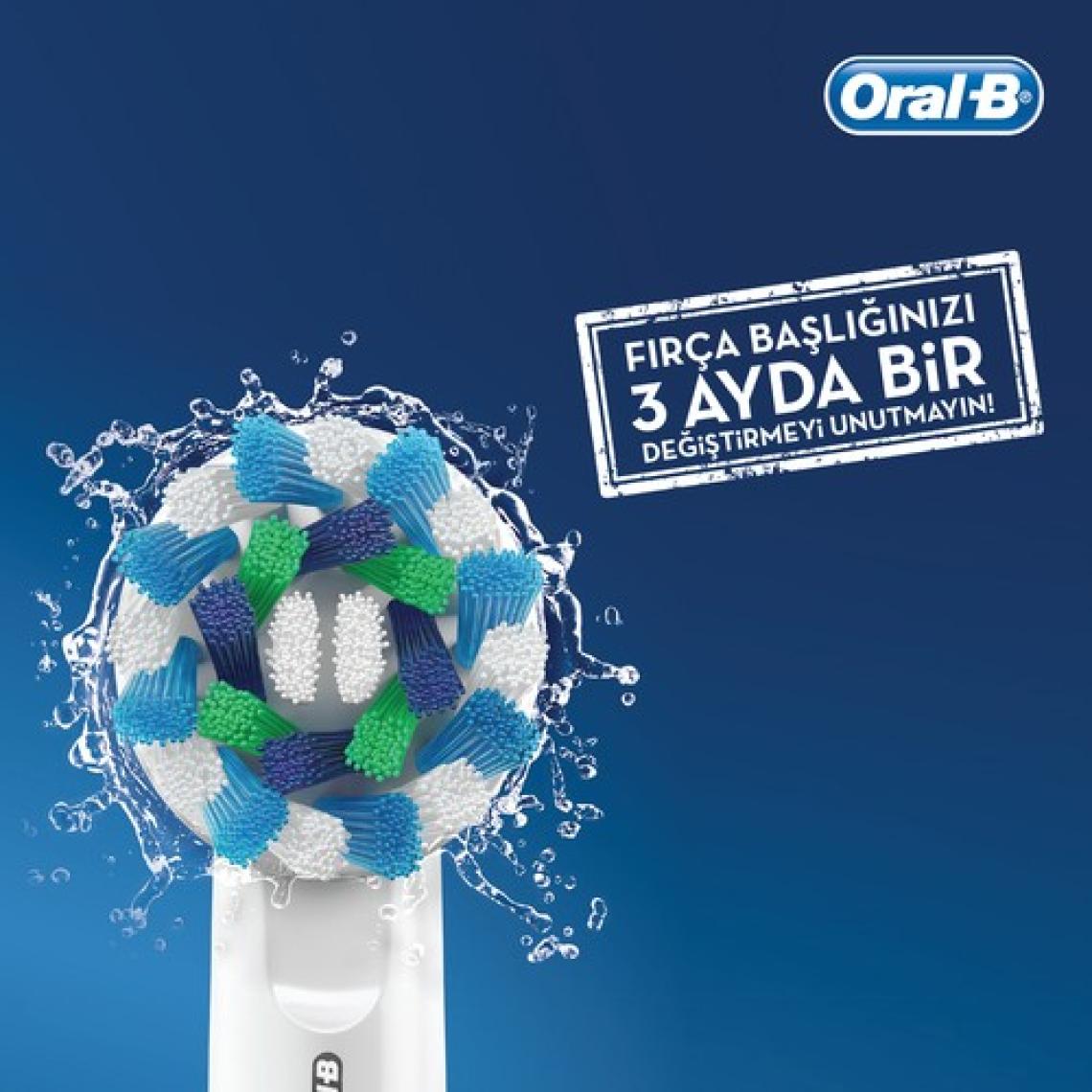 Oral-B Precision Clean 4'lü Şarjlı Diş Fırçası Yedek Başlığı