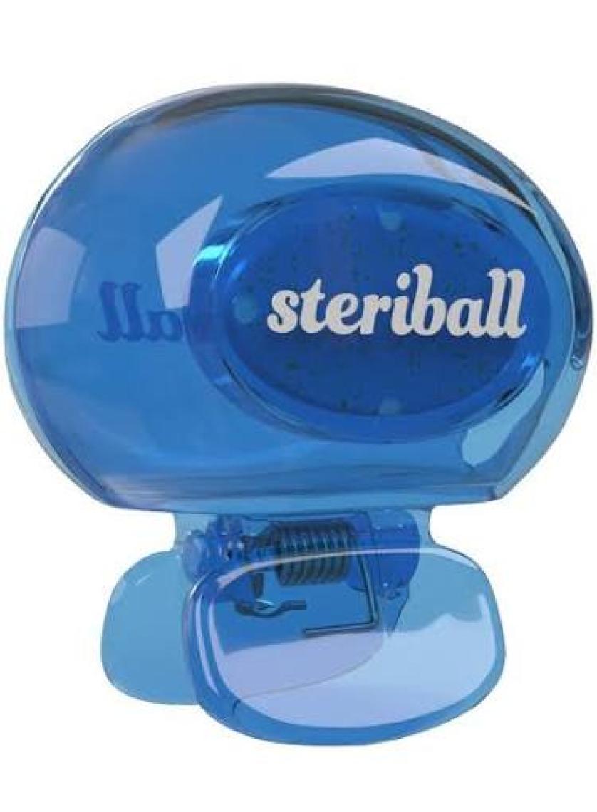 Steriball Diş Fırçası Koruma Kabı - Bitkisel Uçucu Yağlı Tabletler ile, Mavi Renk, Standart ve Elektrikli Fırçalarla Uyumlu, 1 Adet