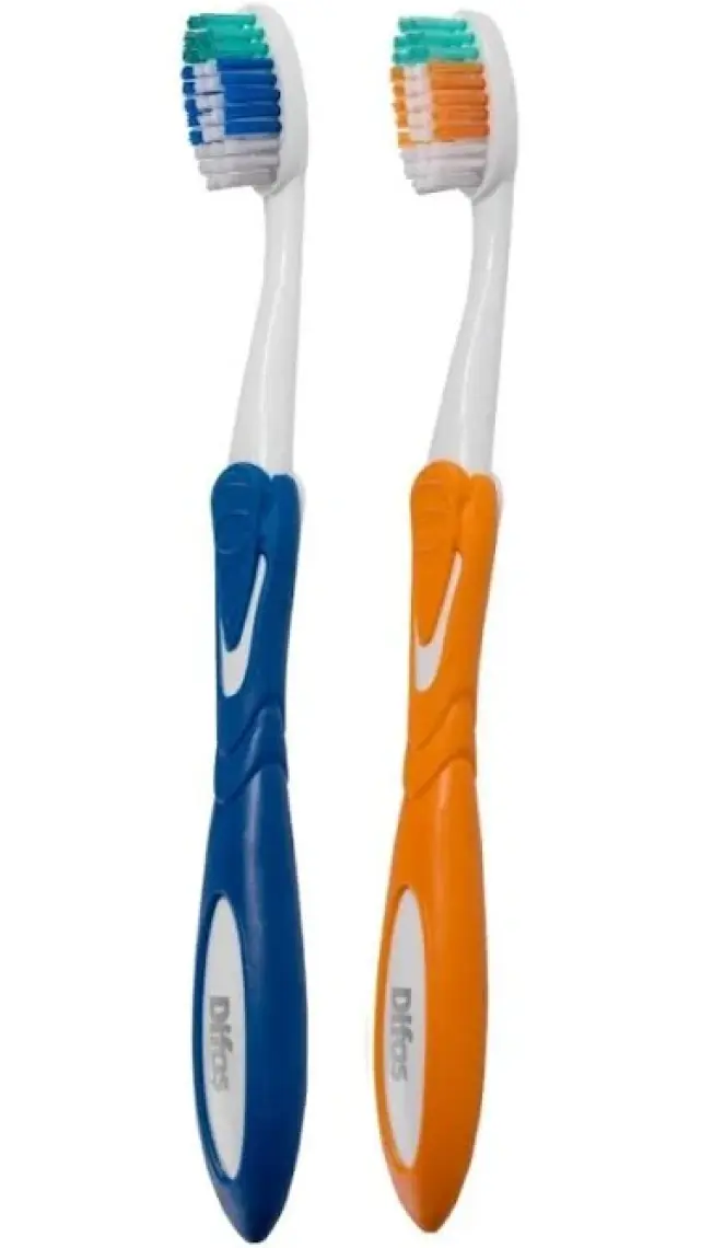 Difaş Ultra Clean 2'li Diş Fırçası Orta