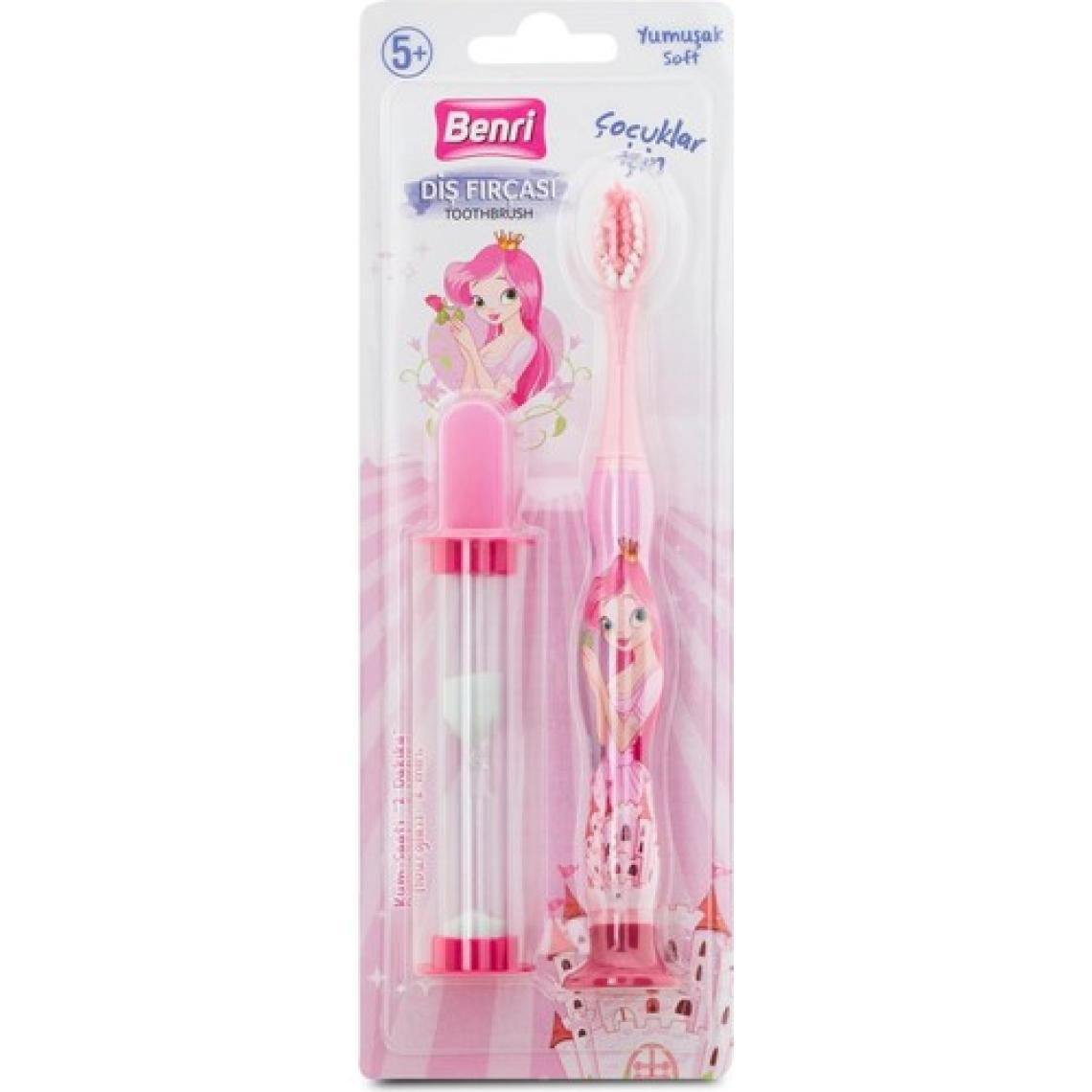 Benri Çocuk Diş Fırçası Pembe