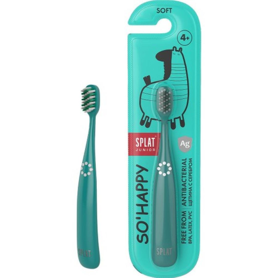 Splat Junior So Happy 4 Yaş+ Yumuşak Diş Fırçası Sarı
