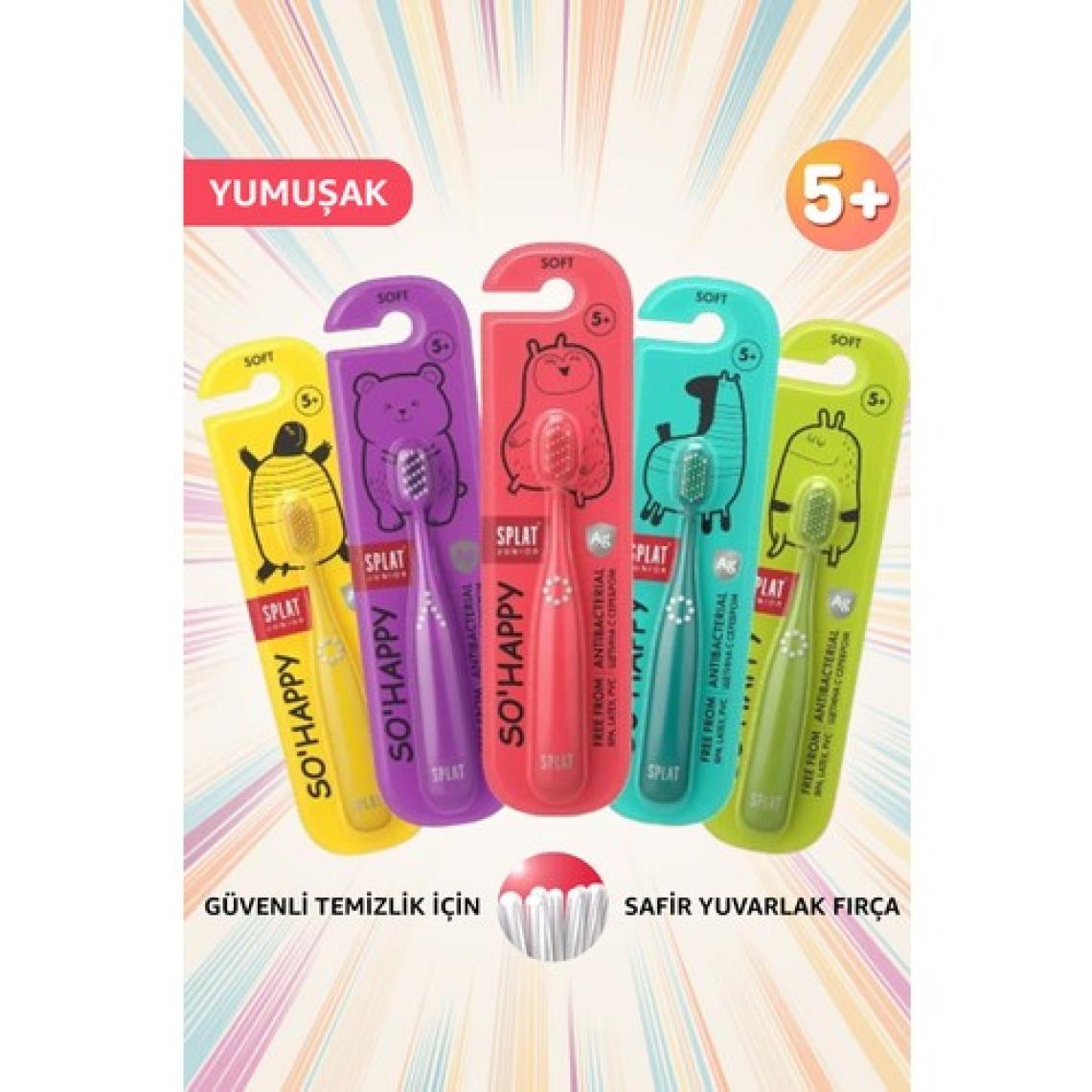 Splat Junior So Happy 4 Yaş + Soft Diş Fırçası